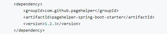 springboot简单Mybatis分页插件使用Pagehelper