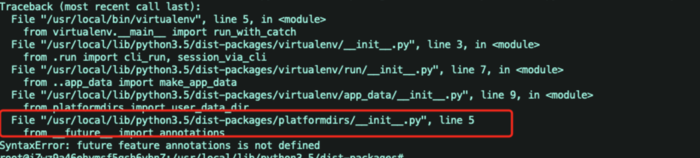 python3.5上使用virtualenv创建虚拟环境的坑-