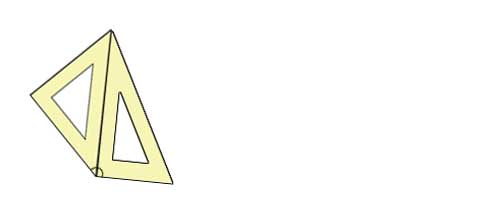 图中标注的用三角尺拼成的角是（　）角。