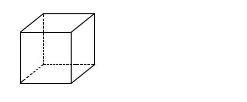 想一想，正方体中有（　）个直角。