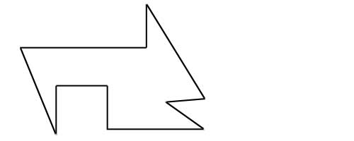 数一数，下面的图形中，一共有（　）个角。